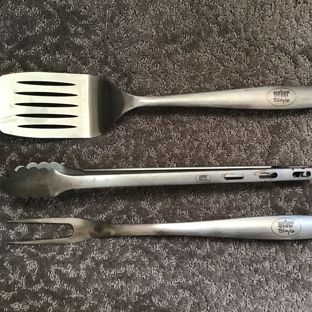 Weber Style grilling tools